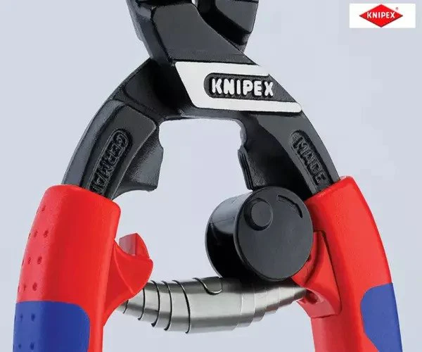 Knipex CoBolt® Bolt Cutters Multi-Component Grip with Return Spring 200mm (8in) - Image 4