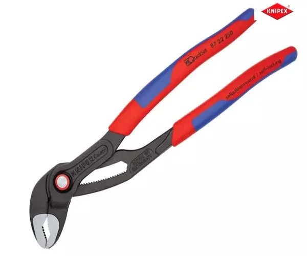 Knipex Cobra® Quickset Water Pump Pliers Multi-Component 250mm - Image 5