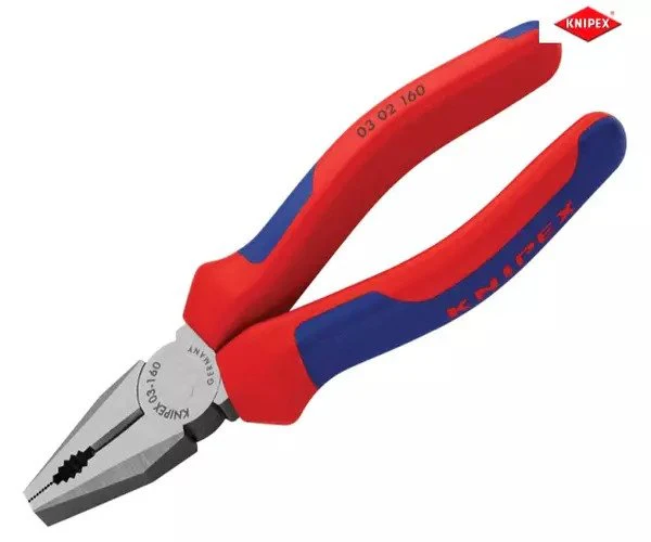 Knipex Combination Pliers Multi-Component Grip 160mm - Image 2