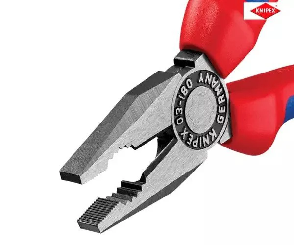 Knipex Combination Pliers Multi-Component Grip 180mm - Image 11