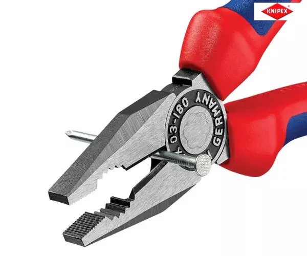 Knipex Combination Pliers Multi-Component Grip 180mm - Image 8