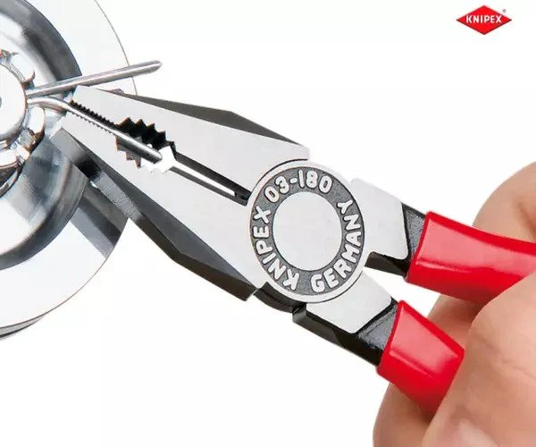 Knipex Combination Pliers PVC Grip 160mm - Image 3