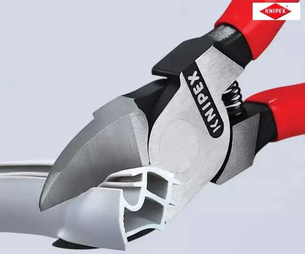 Knipex Diagonal Cutters for Plastics PVC Grip 160mm - Image 7