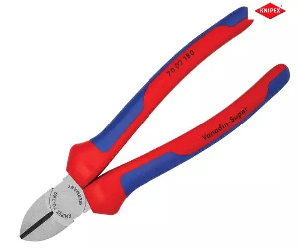 Knipex Diagonal Cutters Multi-Component Grip 180mm - Image 2