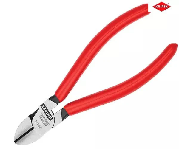 Knipex Diagonal Cutters PVC Grip 140mm - Image 3