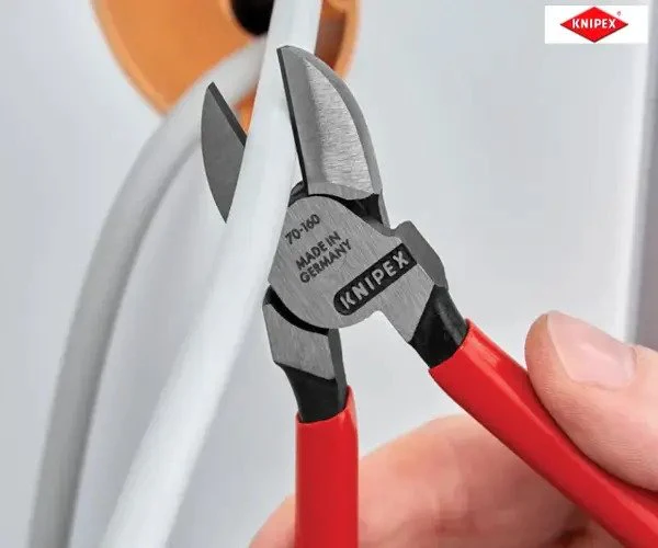 Knipex Diagonal Cutters PVC Grip 160mm - Image 10