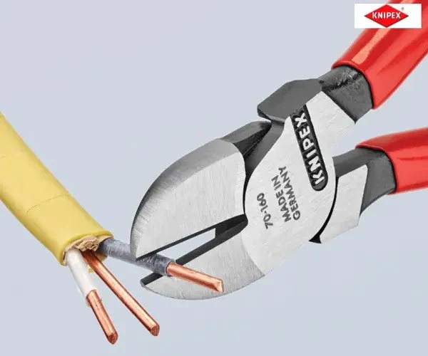 Knipex Diagonal Cutters PVC Grip 160mm - Image 12