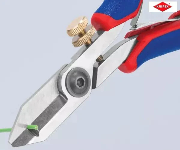 Knipex Electronic Wire Stripping Shears 130mm - Image 4