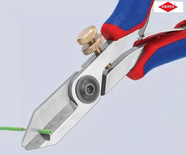 Knipex Electronic Wire Stripping Shears 130mm - Image 5