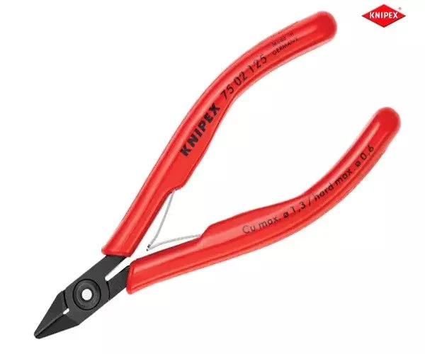 Knipex Electronics Diagonal Cutter PVC Grip 125mm - Image 3