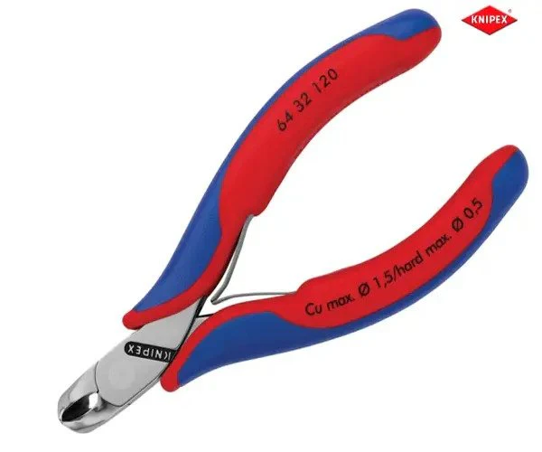 Knipex Electronics Oblique End Cutting Nippers 120mm - Image 3