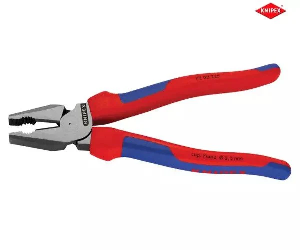 Knipex High Leverage Combination Pliers Multi-Component Grip 225mm - Image 2