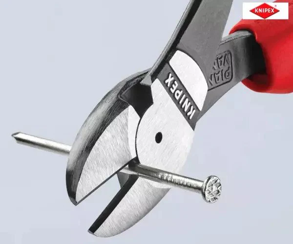 Knipex High Leverage Diagonal Cutters Multi-Component Grip 180mm - Image 4