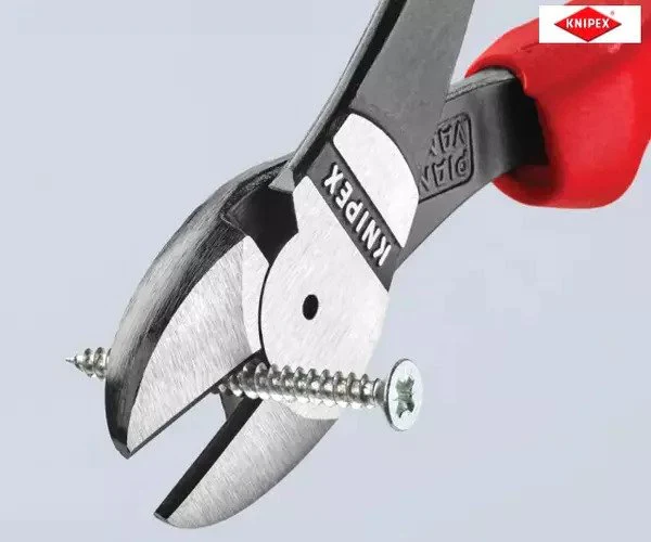 Knipex High Leverage Diagonal Cutters Multi-Component Grip 180mm - Image 5