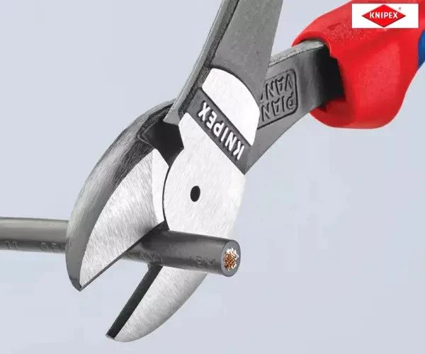 Knipex High Leverage Diagonal Cutters Multi-Component Grip 180mm - Image 6