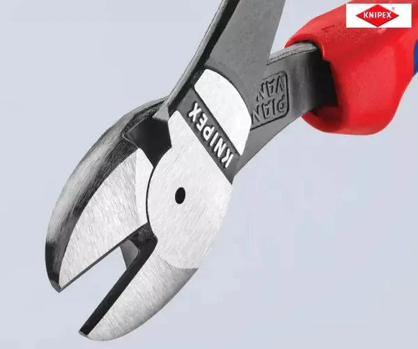 Knipex High Leverage Diagonal Cutters Multi-Component Grip 180mm - Image 8