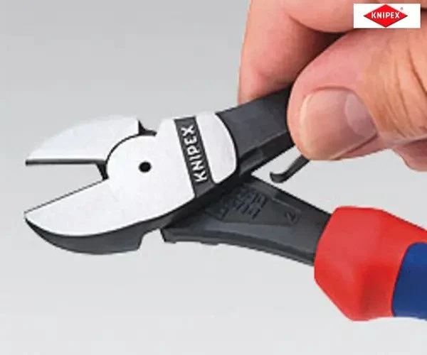 Knipex High Leverage Diagonal Cutters PVC Grip 250mm - Image 2