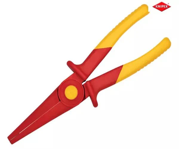 Knipex Long Nose Plastic Insulated Pliers 220mm - Image 3