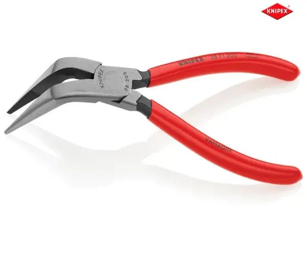 Knipex Mechanic's Bent Nose Pliers 200mm - Image 2