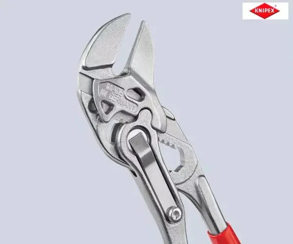 Knipex Mini Pliers Wrench PVC Grips 125mm - Image 8