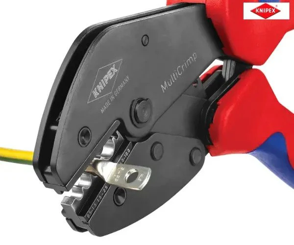 Knipex Multicrimp® Pliers Set - 5 Quick Change Cartridges - Image 12
