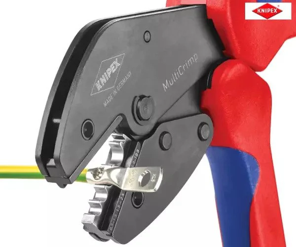 Knipex Multicrimp® Pliers Set - 5 Quick Change Cartridges - Image 8