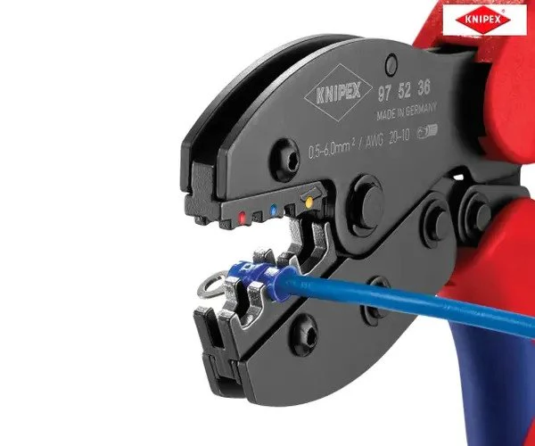 Knipex PreciForce® Crimping Pliers 0.5-6mm² - Image 4