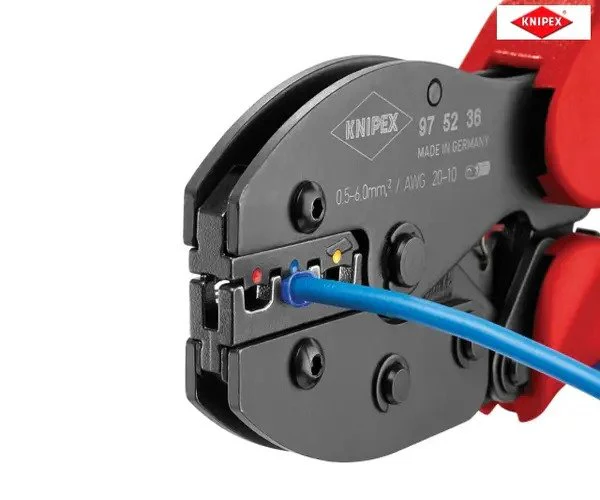 Knipex PreciForce® Crimping Pliers 0.5-6mm² - Image 6