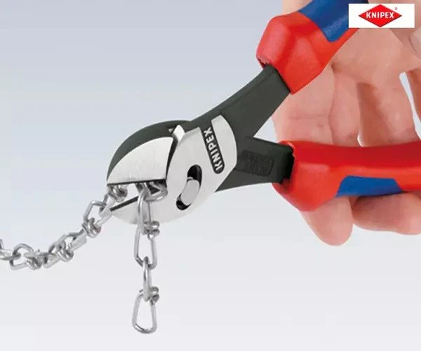 Knipex TwinForce® Diagonal Cutters Multi-Component Grip 180mm - Image 11
