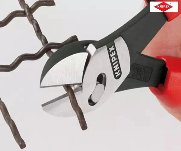 Knipex TwinForce® Diagonal Cutters Multi-Component Grip 180mm - Image 3