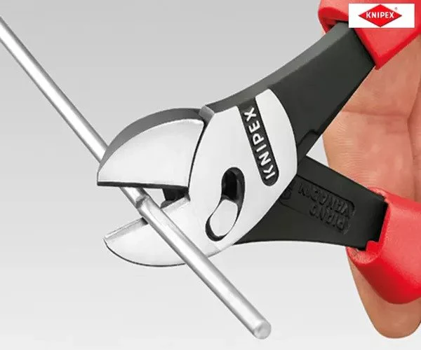 Knipex TwinForce® Diagonal Cutters Multi-Component Grip 180mm - Image 7
