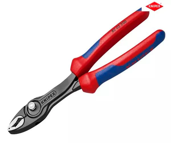 Knipex TwinGrip Slip Joint Pliers Multi-Component Grip 200mm