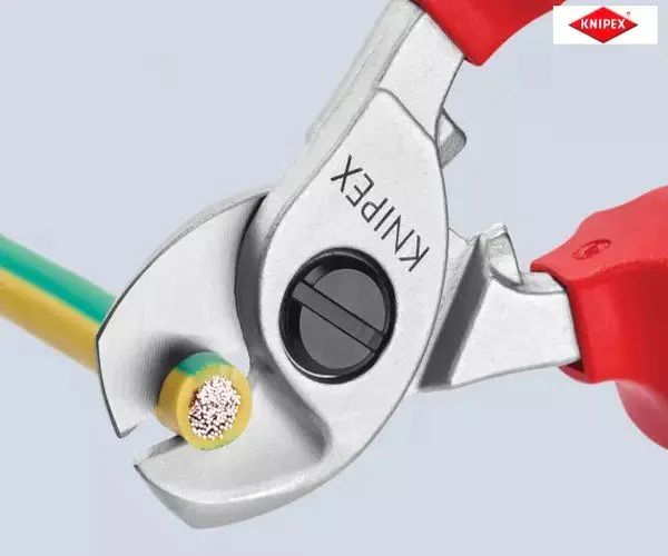 Knipex VDE Cable Shears 165mm - Image 5