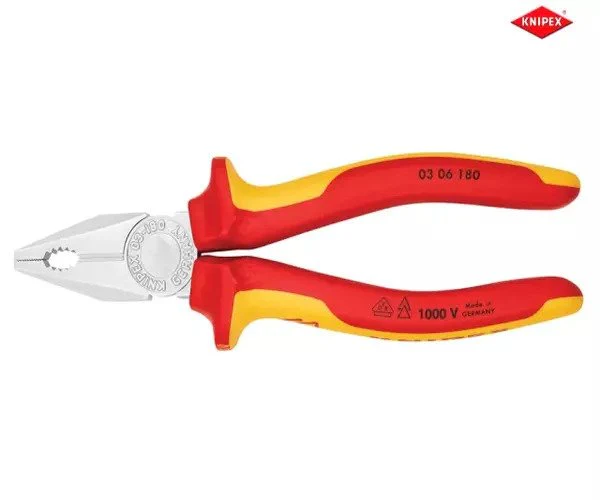 Knipex VDE Combination Pliers 180mm - Image 3