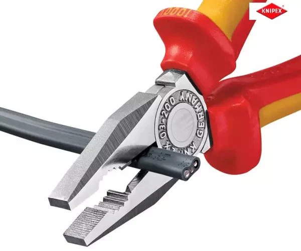 Knipex VDE Combination Pliers 200mm - Image 3
