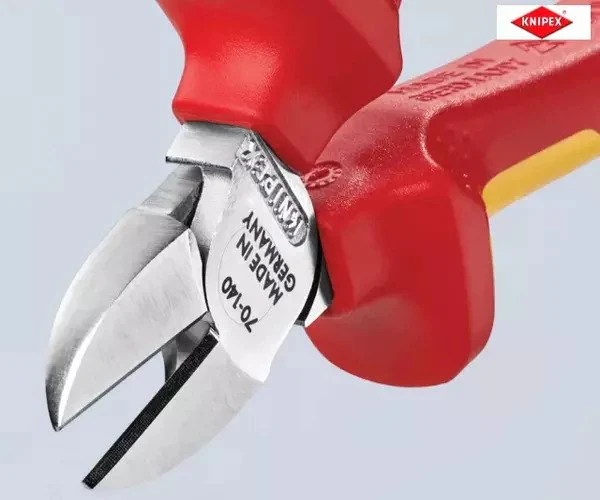 Knipex VDE Diagonal Cutter 140mm - Image 3