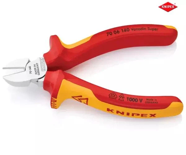 Knipex VDE Diagonal Cutter 140mm - Image 5