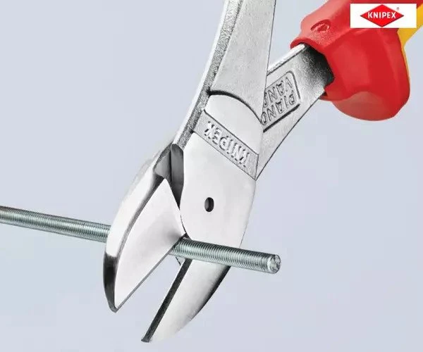 Knipex VDE High Leverage Diagonal Cutter 200mm - Image 4