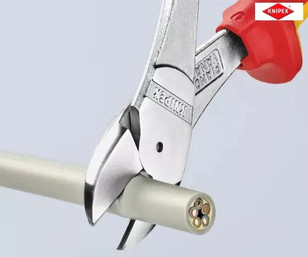 Knipex VDE High Leverage Diagonal Cutter 200mm - Image 6