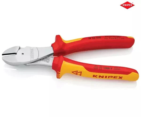 Knipex VDE High Leverage Diagonal Cutter 200mm - Image 7