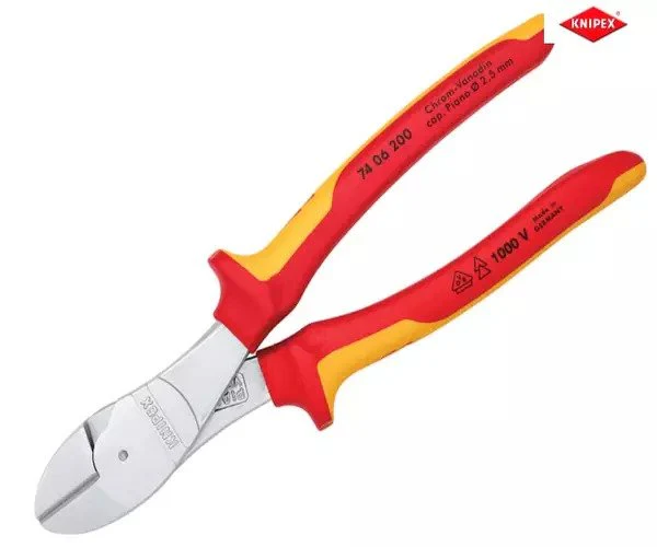 Knipex VDE High Leverage Diagonal Cutter 200mm - Image 8