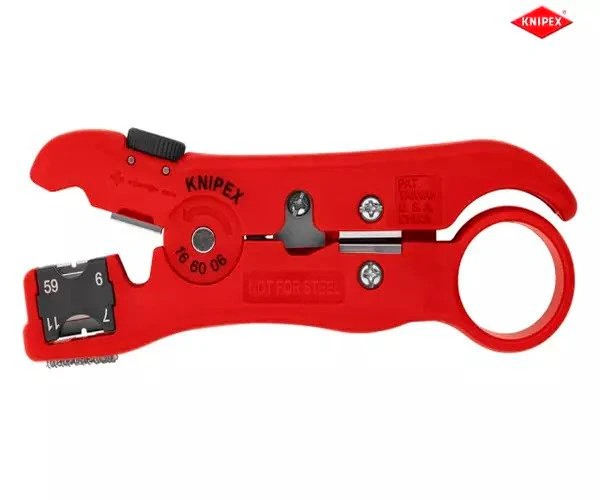 Knipex Wire Stripping Tool for Coax And Data Cable - Image 3