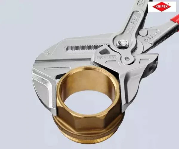 Knipex XL Pliers Wrench PVC Grip 400mm - Image 7
