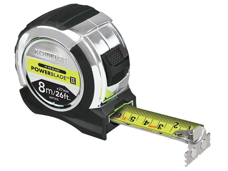 Komelon  PowerBlade™ II Pocket Tape 8m/26ft (Width 27mm)