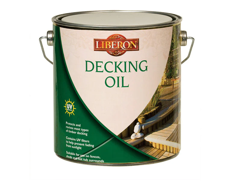 Liberon  Decking Oil Medium Oak 2.5 litre