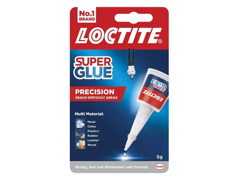 Loctite  Super Glue Liquid, Precision Bottle 5g