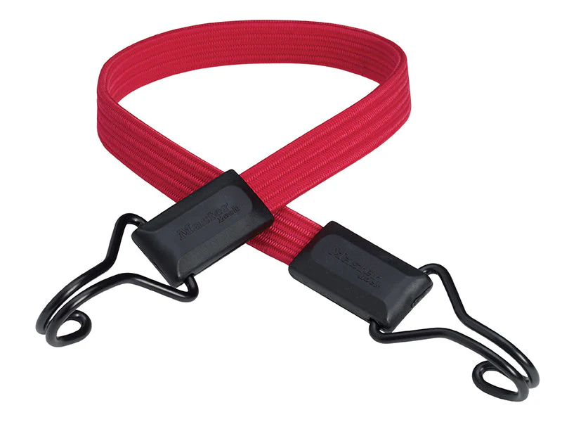 Master Lock  Flat Bungee 60cm Red Double Hook