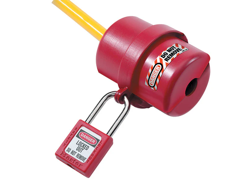 Master Lock  Lockout Electrical Plug Cover Small for 120V - 240V