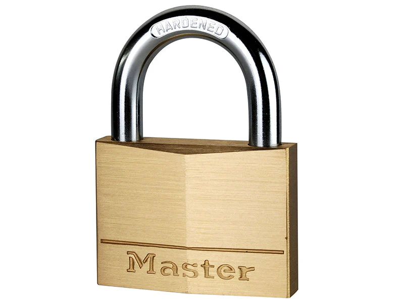 Master Lock  Solid Brass 60mm Padlock 5-Pin