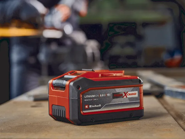 Einhell Multi-Ah Power X-Change Battery 18V 5.0-8.0Ah Li-ion - Image 6